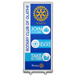 Rotary Customized Organizing Principles Retractable Banner